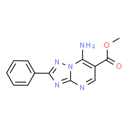 Methyl 7-amino-2-phenyl[1,2,4]triazolo-[1,5-a]pyrimidine-6-carboxylate picture