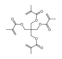 Pentaerythritol tetramethylacrylate structure