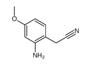 (2-AMINO-4-METHOXYPHENYL)-ACETONITRILE picture