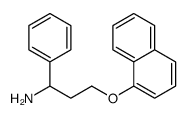 rac N-Didemethyl Dapoxetine Structure