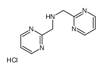 1-(2-Pyrimidinyl)-N-(2-pyrimidinylmethyl)methanamine hydrochlorid e (1:1)结构式