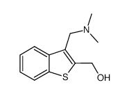 (3-Dimethylaminomethyl-benzo[b]thiophen-2-yl)-methanol Structure