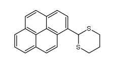 2-(pyren-1-yl)-1,3-dithiane Structure