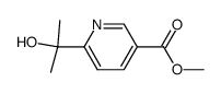 methyl 6-(1-hydroxy-1-methylethyl)pyridine-3-carboxylate结构式