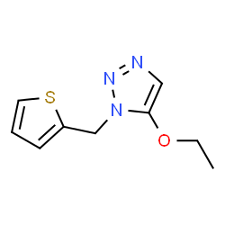 1H-1,2,3-Triazole,5-ethoxy-1-(2-thienylmethyl)-(9CI) picture