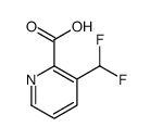 3-(difluoromethyl)pyridine-2-carboxylic acid structure