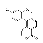 3-(2,4-dimethoxyphenyl)-2-methoxybenzoic acid Structure