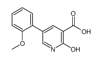 5-(2-methoxyphenyl)-2-oxo-1H-pyridine-3-carboxylic acid Structure