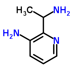 (+/-)-1-(3-Amino-pyridin-2-yl)ethylamine结构式