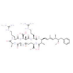 7-desmethylmicrocystin RR结构式