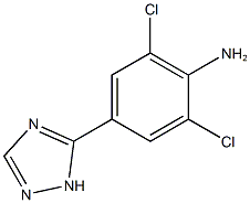 4-triazol-3-yl)benzenaMine结构式