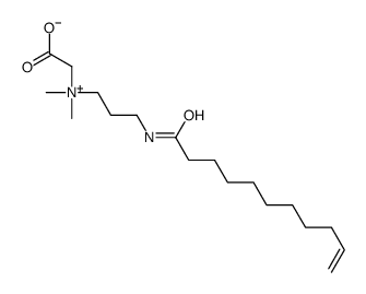 2-[dimethyl-[3-(undec-10-enoylamino)propyl]azaniumyl]acetate结构式