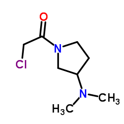 2-Chloro-1-[3-(dimethylamino)-1-pyrrolidinyl]ethanone图片