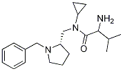 (S)-2-AMino-N-(1-benzyl-pyrrolidin-2-ylMethyl)-N-cyclopropyl-3-Methyl-butyraMide Structure