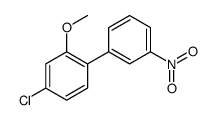 4-chloro-2-methoxy-1-(3-nitrophenyl)benzene structure