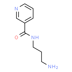 N-(3-Aminopropyl)nicotinamide结构式