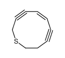 1-thiacyclodec-6-en-4,8-diyne结构式