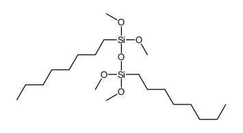 [dimethoxy(octyl)silyl]oxy-dimethoxy-octylsilane Structure