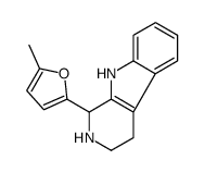 1-(5-methylfuran-2-yl)-2,3,4,9-tetrahydro-1H-pyrido[3,4-b]indole结构式