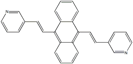 3,3'-[9,10-蒽二基二-(1E)-2,1-乙烯二基]双[吡啶]图片