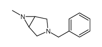 3,6-Diazabicyclo[3.1.0]hexane,6-methyl-3-(phenylmethyl)-(9CI)结构式
