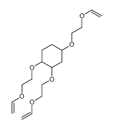 1,2,4-tris(2-ethenoxyethoxy)cyclohexane结构式