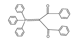 dibenzoylmethylenetriphenylphosphorane Structure