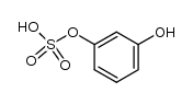 sulfuric acid mono-(3-hydroxy-phenyl ester)结构式