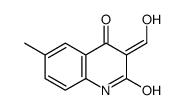 3-(hydroxymethylidene)-6-methyl-1H-quinoline-2,4-dione Structure