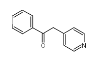 Ethanone,1-phenyl-2-(4-pyridinyl)- structure