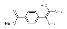Benzoic acid, 4-(1,2-dimethyl-1-propenyl)-, sodium salt (9CI) picture