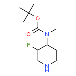 N-(3-氟哌啶-4-基)-N-甲基氨基甲酸叔丁酯图片