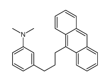 3-(3-anthracen-9-ylpropyl)-N,N-dimethylaniline Structure
