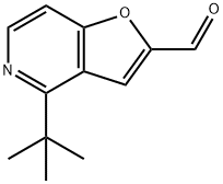 4-tert-Butyl-furo[3,2-c]pyridine-2-carbaldehyde Structure