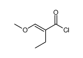 (E)-2-methoxymethylene-butyryl chloride Structure