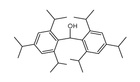2,4,6,2',4',6'-hexaisopropylbenzhydrol结构式