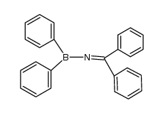 Diphenyl-(diphenylmethylenamino)-boran Structure