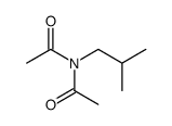 N-acetyl-N-(2-methylpropyl)acetamide Structure