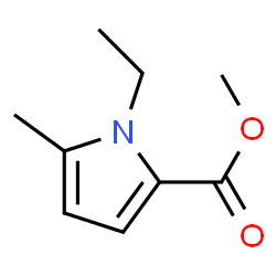 1H-Pyrrole-2-carboxylicacid,1-ethyl-5-methyl-,methylester(9CI) Structure
