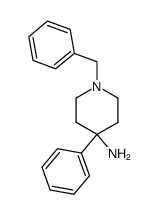 1-benzyl-4-phenylpiperidin-4-amine Structure