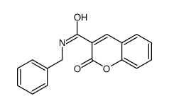 N-benzyl-2-oxochromene-3-carboxamide Structure