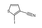 2-iodothiophene-3-carbonitrile Structure