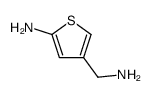 3-Thiophenemethanamine,5-amino-(9CI) structure