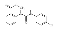 methyl 2-[(4-chlorophenyl)carbamoylamino]benzoate picture