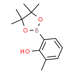2-Hydroxy-3-methylphenylboronic acid pinacol ester structure