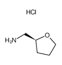 (S)-(四氢呋喃-2-基)甲胺盐酸盐结构式