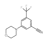3-Morpholin-4-yl-5-trifluoromethyl-benzonitrile picture