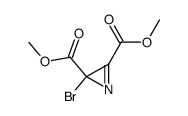 dimethyl 2-bromo-2H-azirine-2,3-dicarboxylate Structure