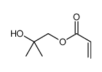 Acrylic acid 2-hydroxy-2-methylpropyl ester structure