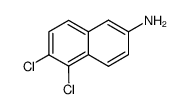 5,6-Dichloro-2-naphtylamine结构式